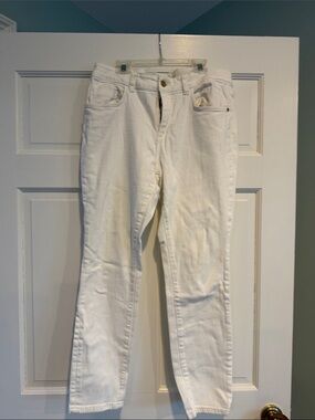 White Women's Classic Slim Jeans